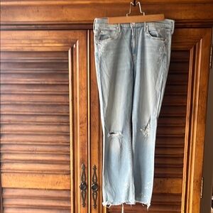 MOTHER Denim The Dutchie Ankle Jean- Nice Shot